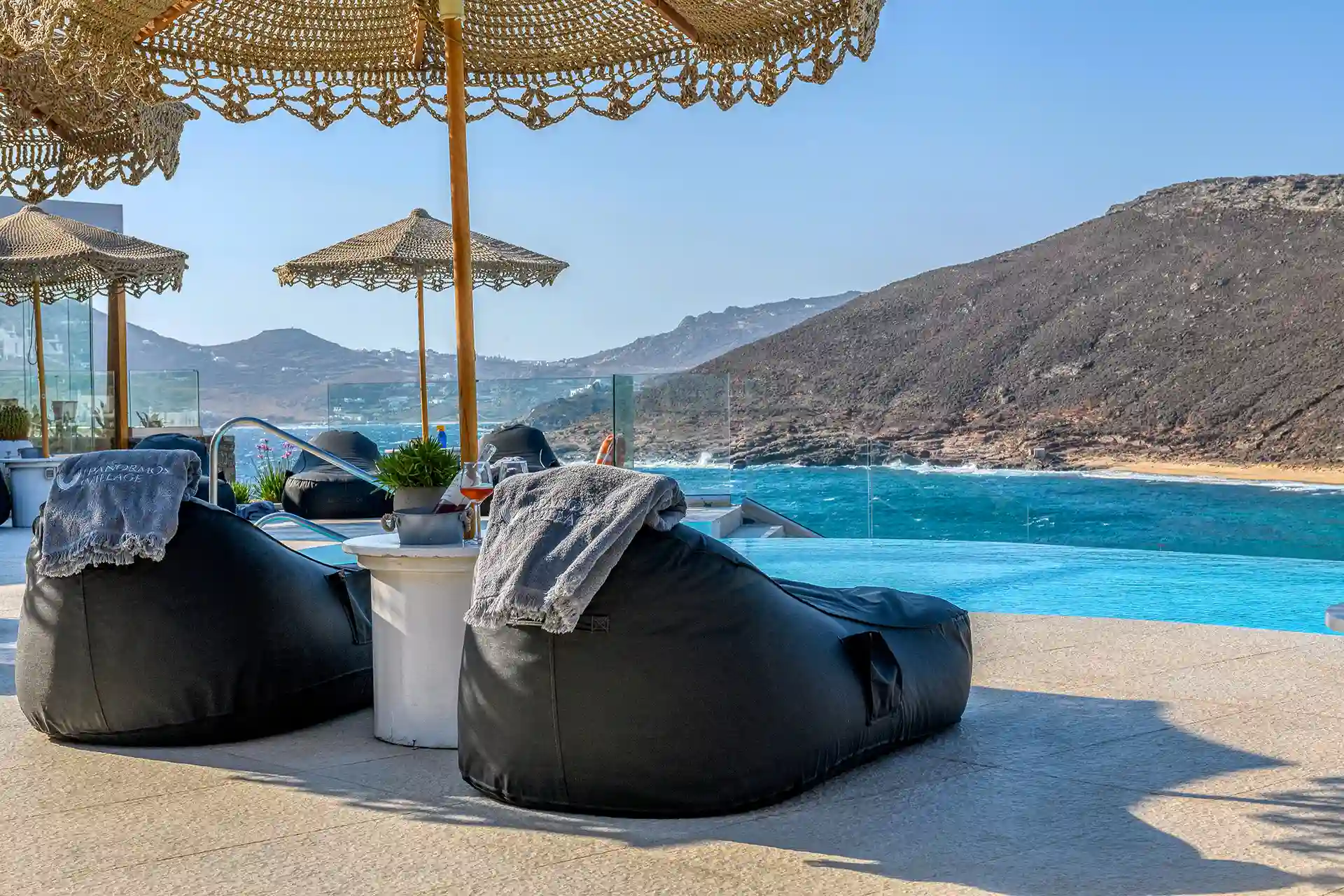 Panormos village snack menu